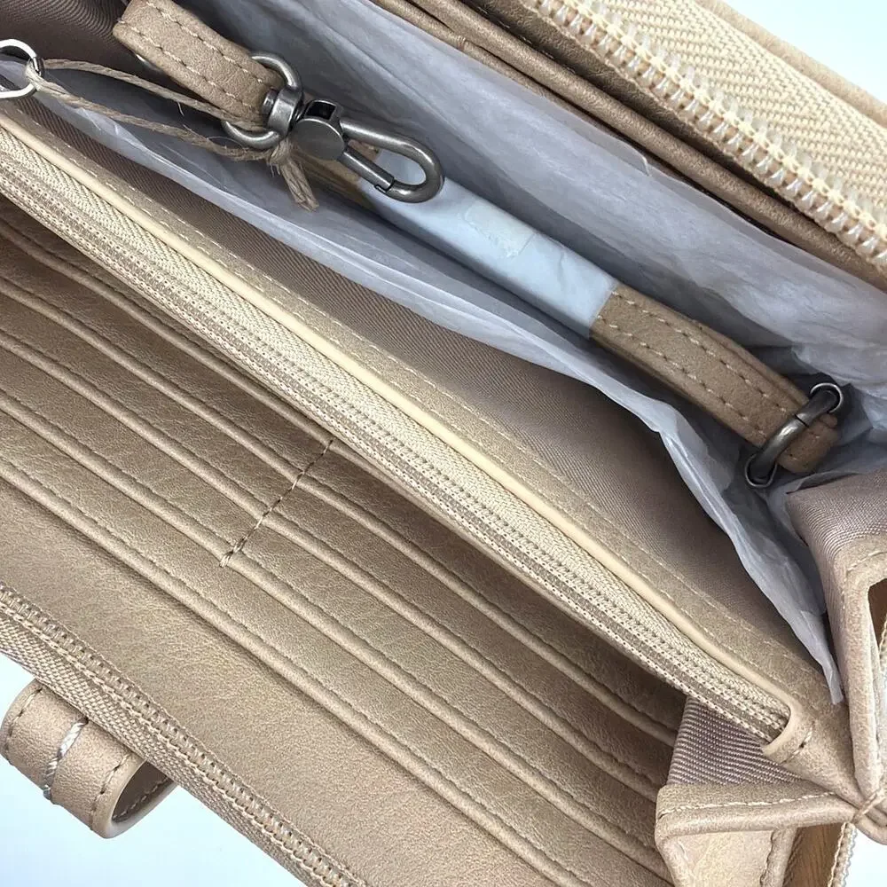 The Sak Natural Medallion Iris Smartphone Crossbody Bag